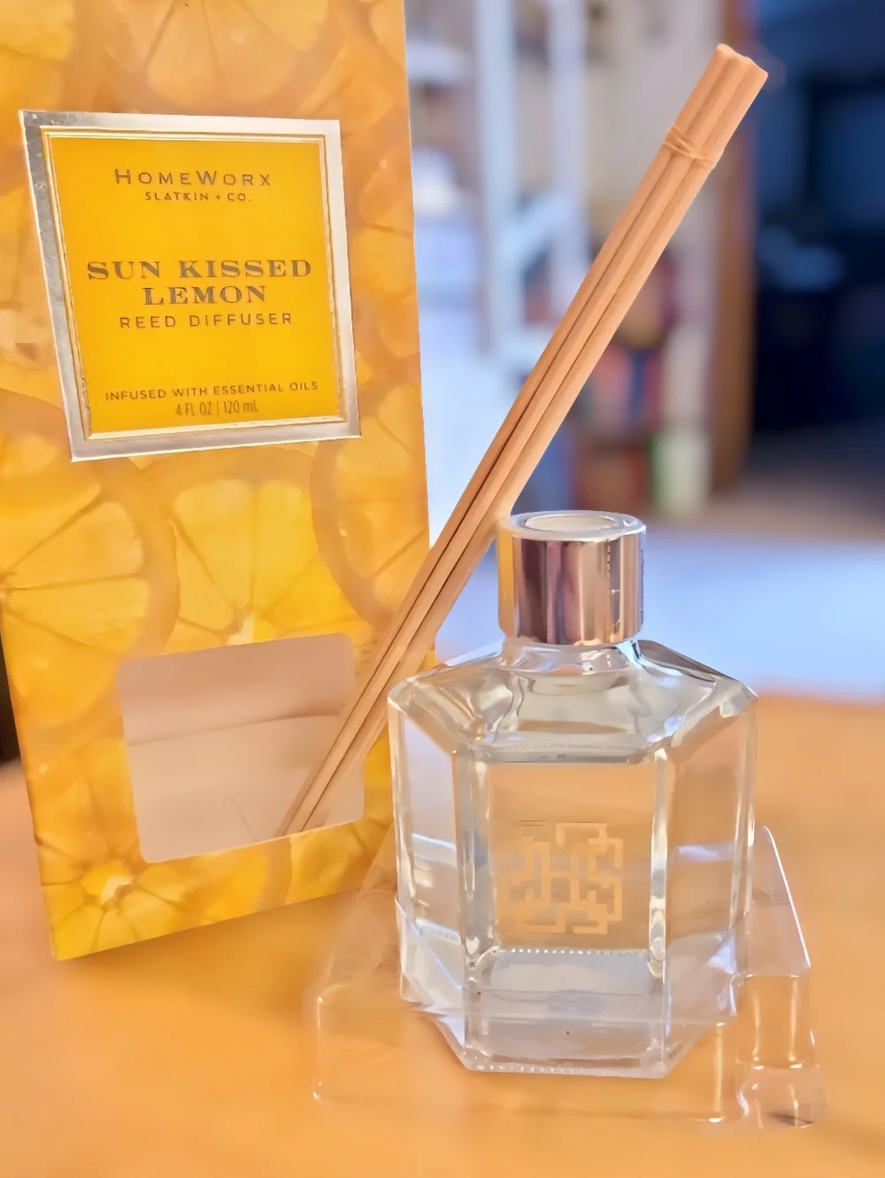 Homeworx Sun Kissed Lemon Reed Diffuser 4 fl oz Harry Slatkin